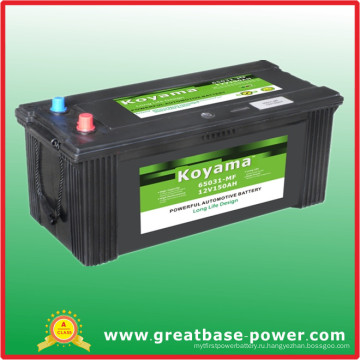 Аккумулятор для тяжелых грузовиков DIN 65031-12V150ah